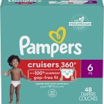 Diapers Size 3, 168 Count - Pampers Pull On Cruisers 360° Fit Disposable Baby Diapers with Stretchy Waistband, (Packaging & Prints May Vary)